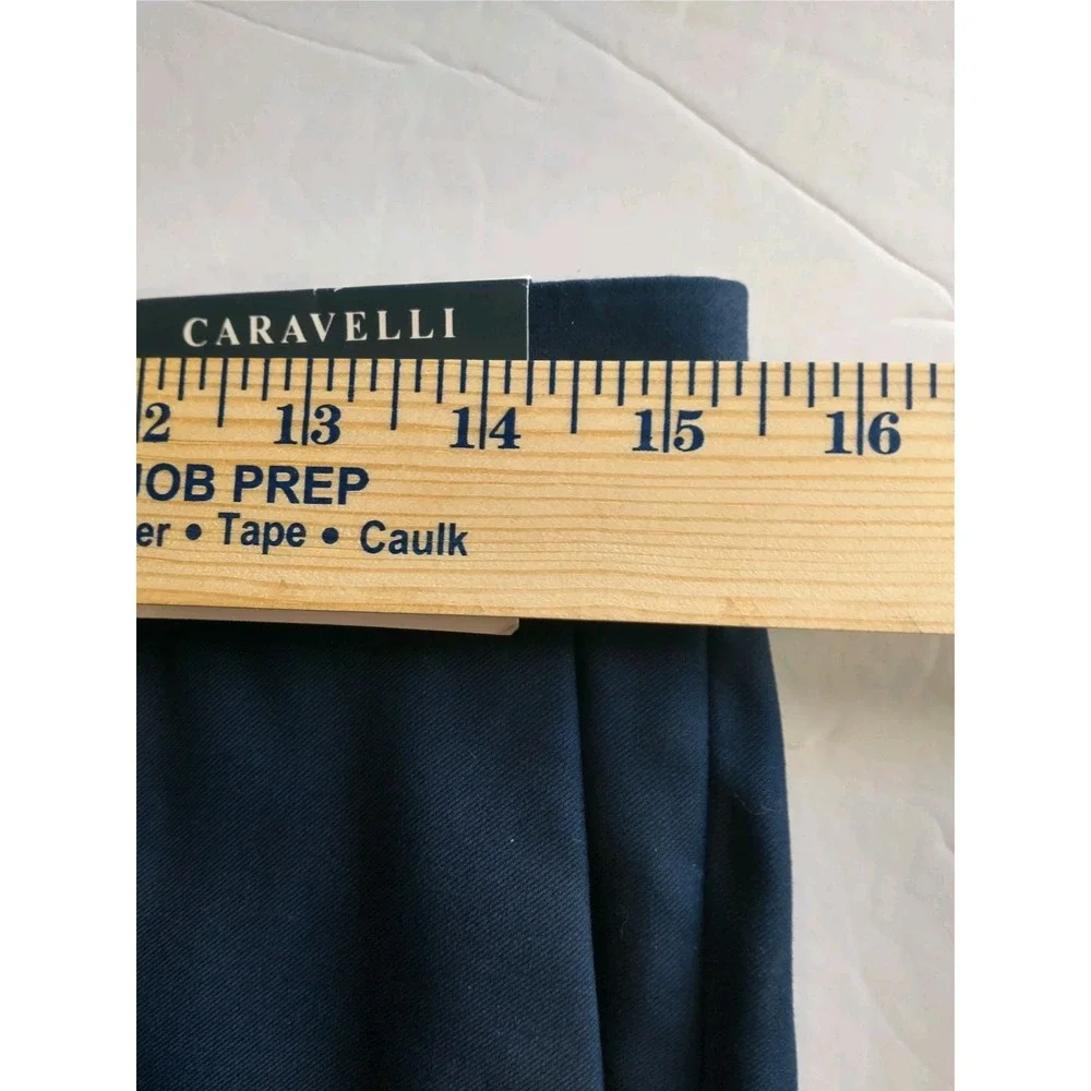 Caravelli Slim Fit Dress‎ Pants Mens 31x28.5 Midnight Blue